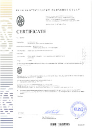 Certificate ESČ