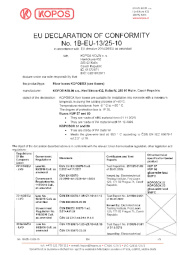 Conformity declaration