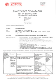 Atbilstības deklarācija Atbilstības deklarācija