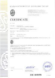 Certificate ESČ
