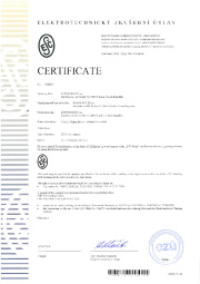 Certificate ESČ