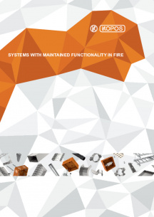 Systems with maintained functionality in fire