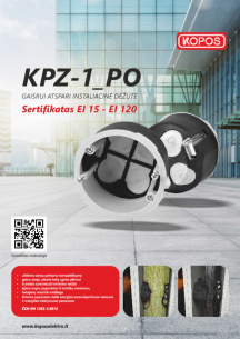 KPZ-1_PO Gaisrui atspari instaliacinė dėžutė