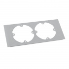 8450-12 HB - přístrojová podložka pro kanály PK (dvojnásobná) 8450-12 HB - přístrojová podložka pro kanály PK (dvojnásobná)