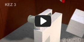 Embedded thumbnail for Dėžutės į termoizoliaciją KEZ-3 montavimo instrukcija